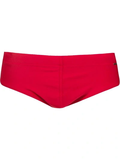 Amir Slama Swimming Trunks In Red