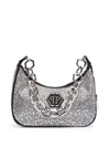 PHILIPP PLEIN CRYSTAL-EMBELLISHED SHOULDER BAG