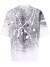 MARNI PAINT SPLATTER-PRINT T-SHIRT