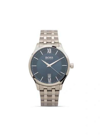 Hugo Boss Elite Quartz 41mm In Blue
