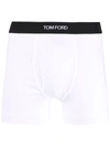 Tom Ford Logo Waistband Boxers In White