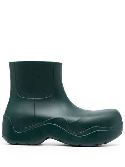 Bottega Veneta 55毫米puddle橡胶及踝靴 In Green