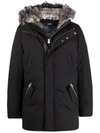 MACKAGE FAUX-FUR HOOD PADDED PARKA