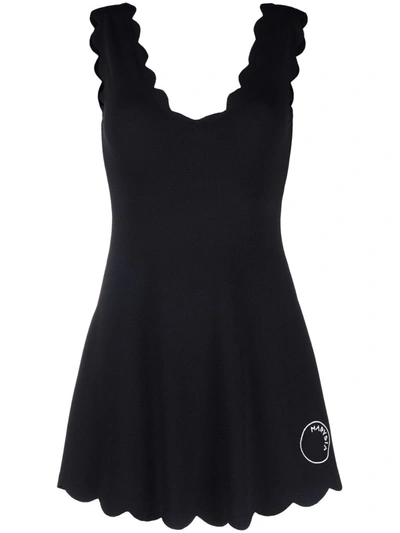 Marysia Serena Black Stretch-jersey Mini Dress