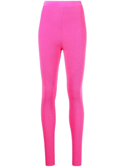 Jacquemus Pink La Montagne 'le Legging Arancia' Leggings