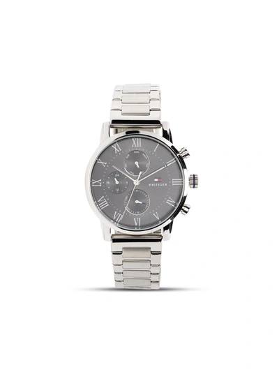 Tommy Hilfiger Stainless Steel Multifunction 44mm In 灰色