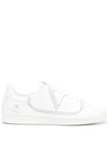 Valentino Backnet Sneakers In White