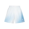 PRADA PRADA  POPELINE DIGITAL STRIPE SHORTS