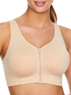 Anita Lynn Front-close Wire-free Bra In Desert