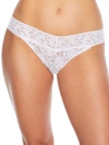 Hanky Panky I Do Low-rise Signature Lace Bridal Thong In White