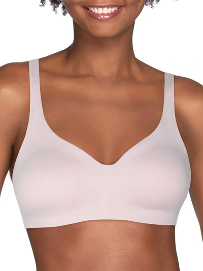 Vanity Fair Beyond Comfort Seamless Wire-free T-shirt Bra In Sheer Quartz