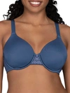 Vanity Fair Beauty Back Smoother Bra In Blue Dusk