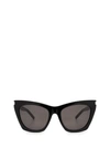 Saint Laurent New Wave 214 Kate Sunglasses In Black