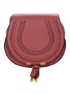 CHLOÉ CHLOÉ SMALL MARCIE SADDLE BAG,C21AS680F01 6S2 FADED ROSE