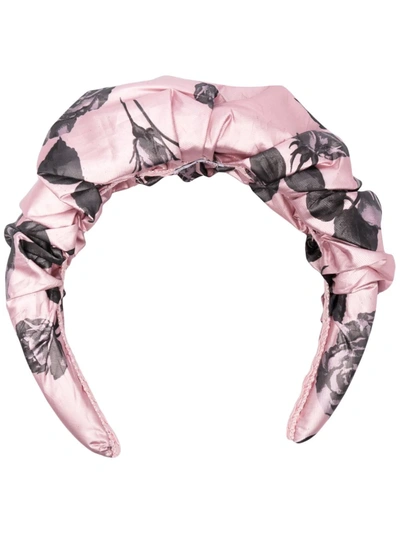 Redv Floral-print Hairband In Pink