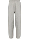 Nike Swoosh Logo-embroidery Track Pants In Grey