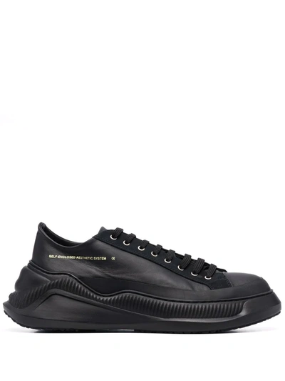 Oamc Free Solo Low-top Sneakers In Black