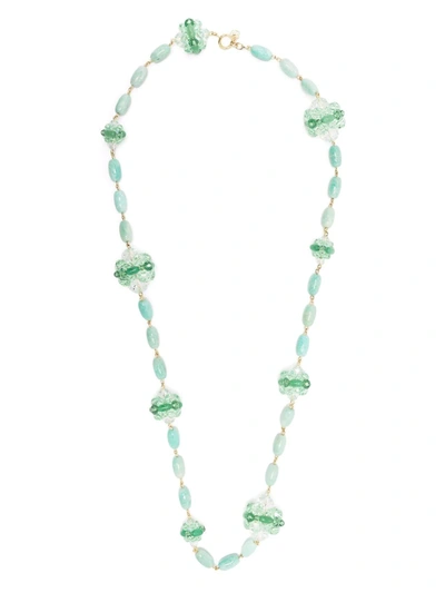 Swarovski Somnia Beaded Necklace In Green