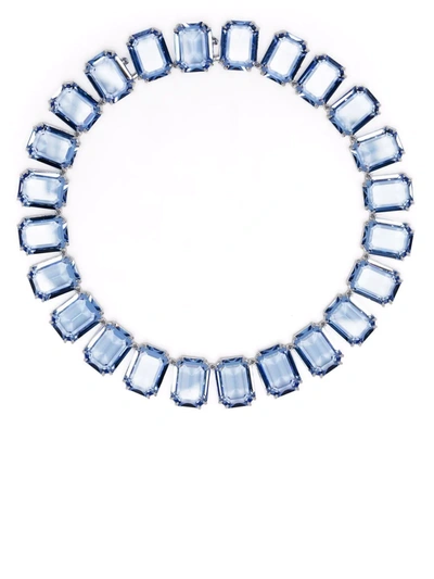 Swarovski Millenia Crystal Necklace In 蓝色