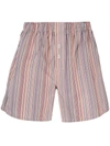 Paul Smith Multi-stripe Pattern Boxers In 绿色