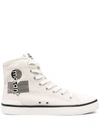Isabel Marant Off-white Bankeen High Sneakers In 中性色