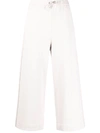 Fabiana Filippi Side-stripe Detail Trousers In 中性色