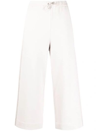 Fabiana Filippi Side-stripe Detail Trousers In 中性色