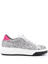 Dsquared2 Dsquared Women Bumper Sneakers In 银色