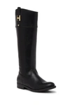 Tommy Hilfiger Shyenne Mid Calf Boot In Blkll