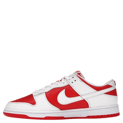Pre-owned Nike Dunk Low Championship Red 2021 Sneakers Size Us 8 (eu 41)