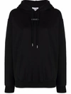 Kenzo Logo-print Pullover Hoodie In Black