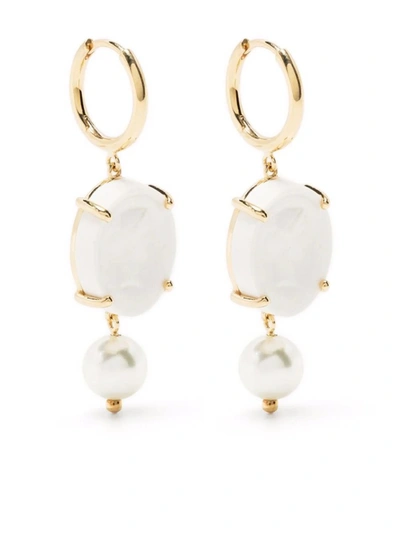 Simone Rocha Porcelain Drop Earrings In Not Applicable