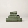 Polo Ralph Lauren Payton Bath Towels & Mat In Solid Sage Green