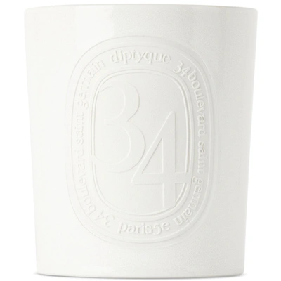 Diptyque 34 Boulevard Saint Germain Indoor & Outdoor Candle, 1.5 Kg In Na