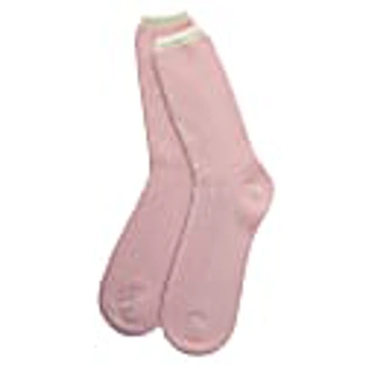 Cove Cashmere Bed Socks Pink