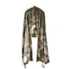 Zenzee Silk Cashmere Tie Dye Wrap - Neutrals In In