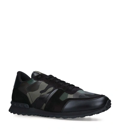 VALENTINO GARAVANI CAMOUFLAGE SNEAKERS,17237789