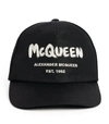 ALEXANDER MCQUEEN MCQUEEN GRAFFITI BASEBALL CAP,17237815