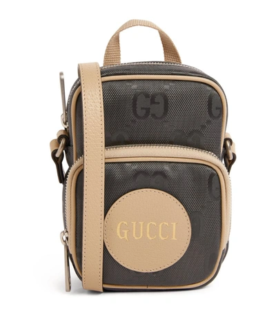 Gucci Mini Gg Supreme Cross-body Bag In Grey