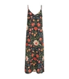 Desmond & Dempsey Persephone Floral-print Nightgown In Multicolor