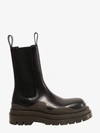 Bottega Veneta Chunky-sole Leather Chelsea Boots In Black