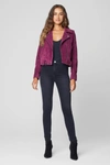 Blanknyc Moto Jacket In Wild Diamond, Size S In Wild Diamond