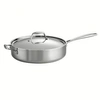 TRAMONTINA GOURMET TRI-PLY CLAD 3 QUART COVERED DEEP SAUTE PAN