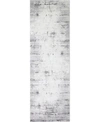 Bb Rugs Isle Is108 2'6" X 8' Runner Rug In Beige,gray