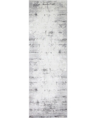 Bb Rugs Closeout!  Isle Is108 2'6" X 8' Runner Rug In Beige,gray