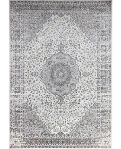 Bb Rugs Andalusia And2001 3'6" X 5'6" Area Rug In Ivory