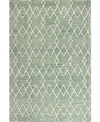 Bb Rugs Veneto Cl154 7'6" X 9'6" Area Rug In Sage