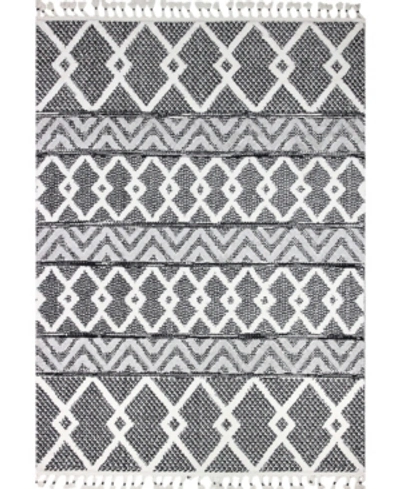 Bb Rugs Closeout!  Shawnee Sha104 7'6" X 9'6" Area Rug In Black