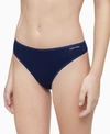 Calvin Klein Cotton Form Bikini Underwear Qd3644 In New Navy