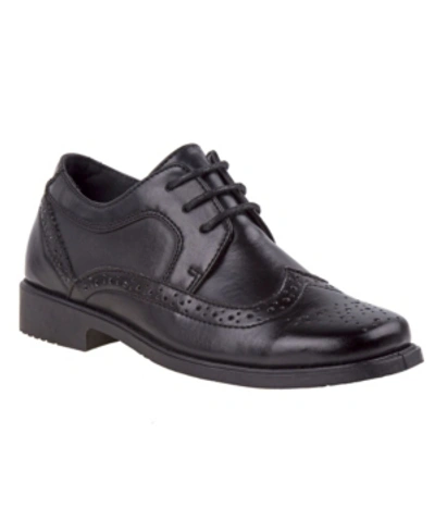 Josmo Kids' Toddler Boys Wingtip Oxford Dress Shoes In Black